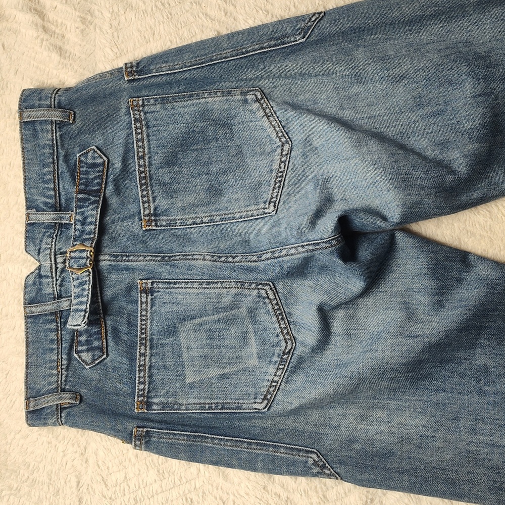 Sandrine Rose Women's Denim Blue Jeans Size 27 Button Fly - Picture 7 of 12